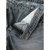 NAME IT Wide Jeans Rose Asym Medium Grey Denim